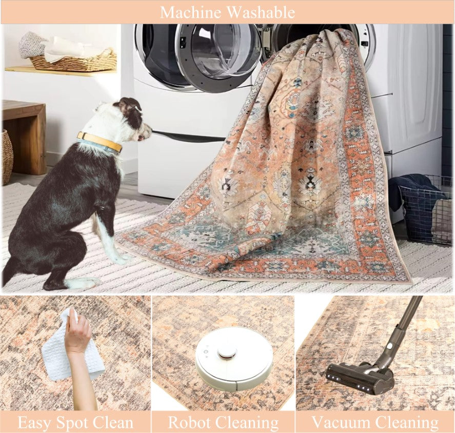 Machine Washable Rugs - Luxurious Lumina