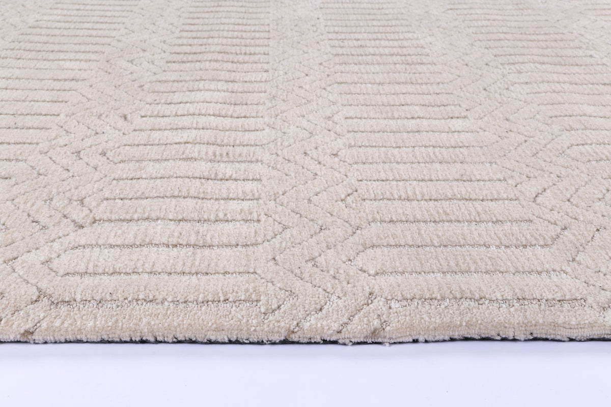 Amritsar Attari Cream Cotton Blend Rug
