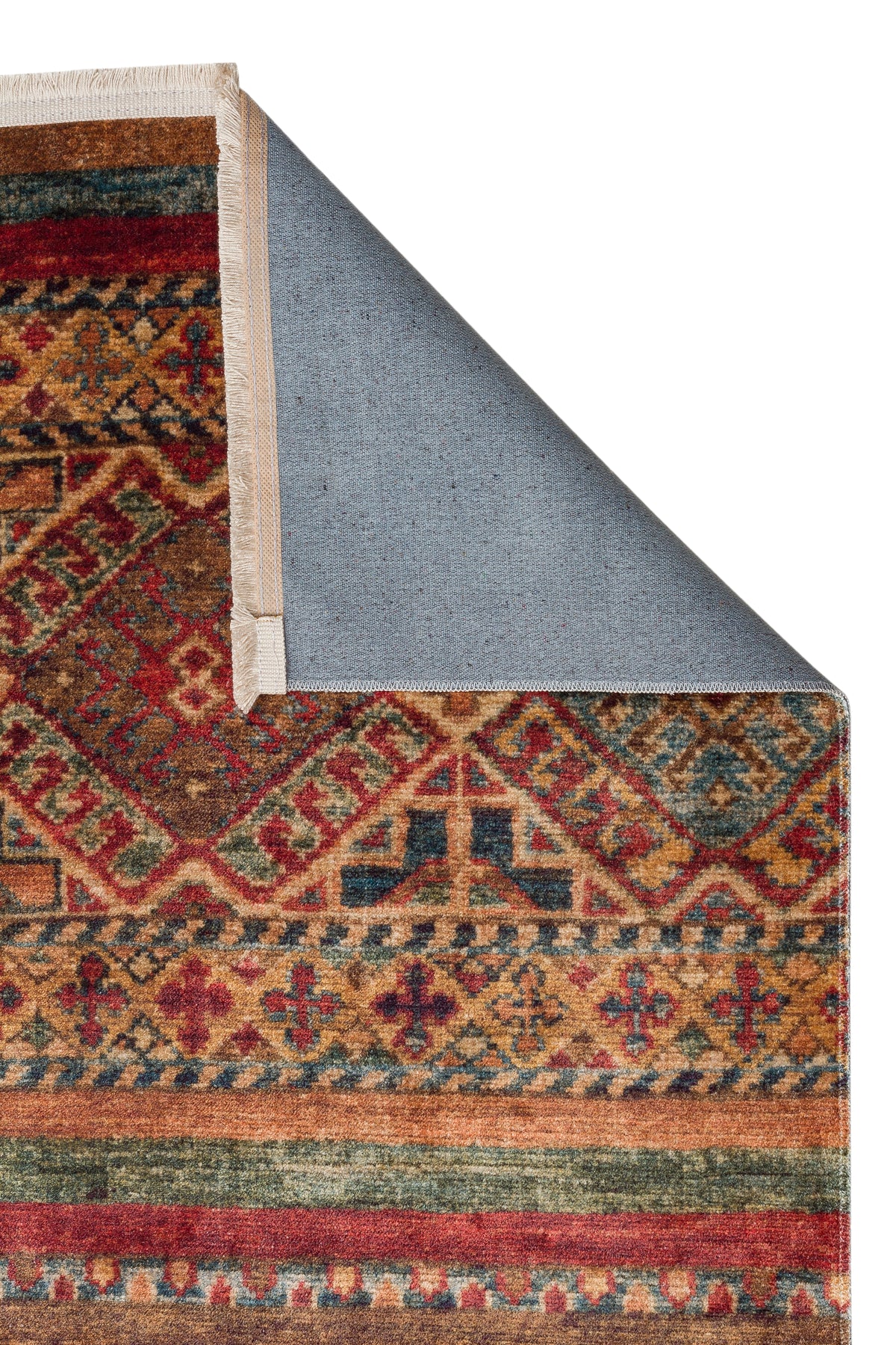 Afghan Multicolour Khurjin Chobi Rug