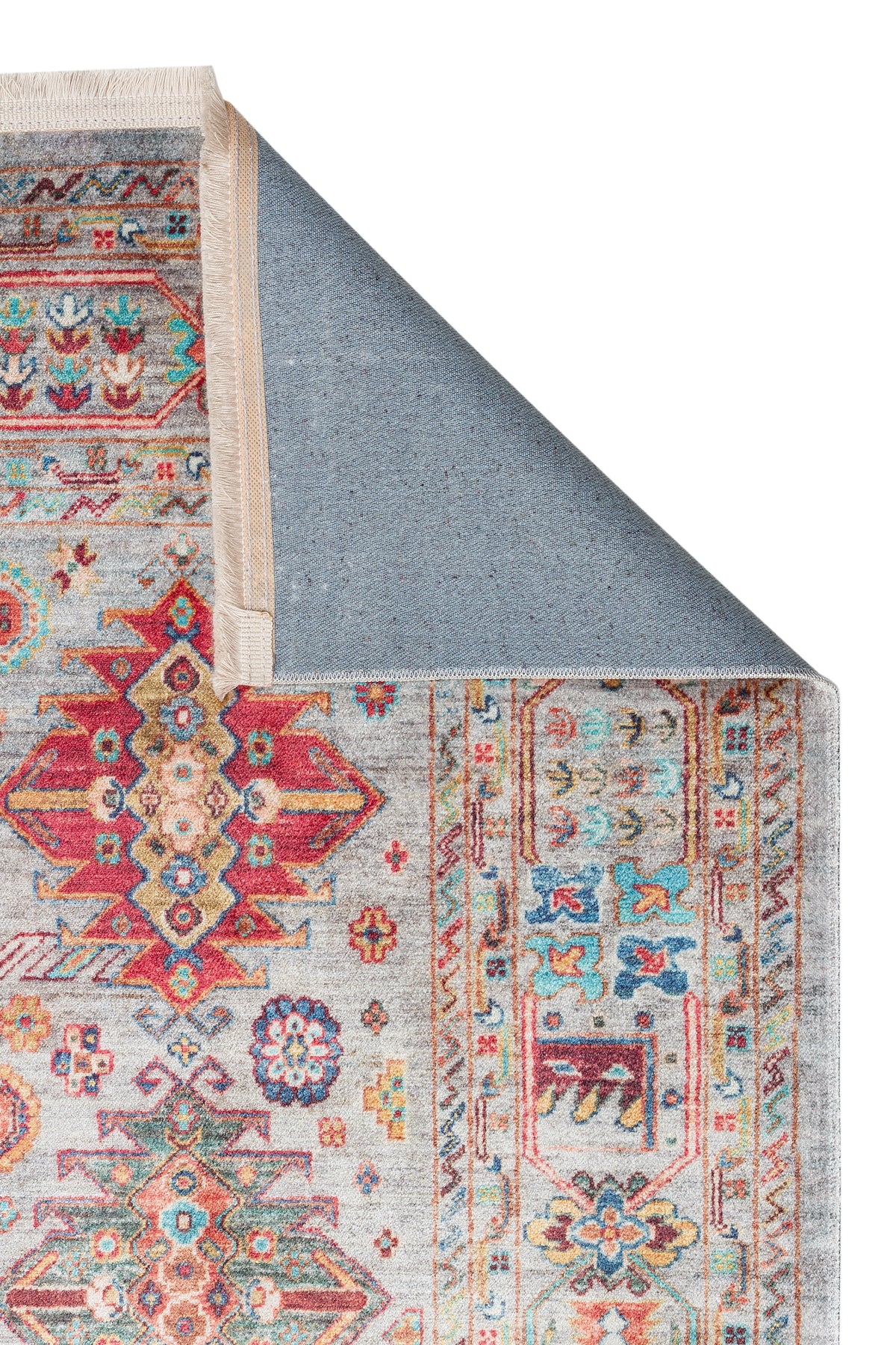 Afghan Chobi Light Blue Rug