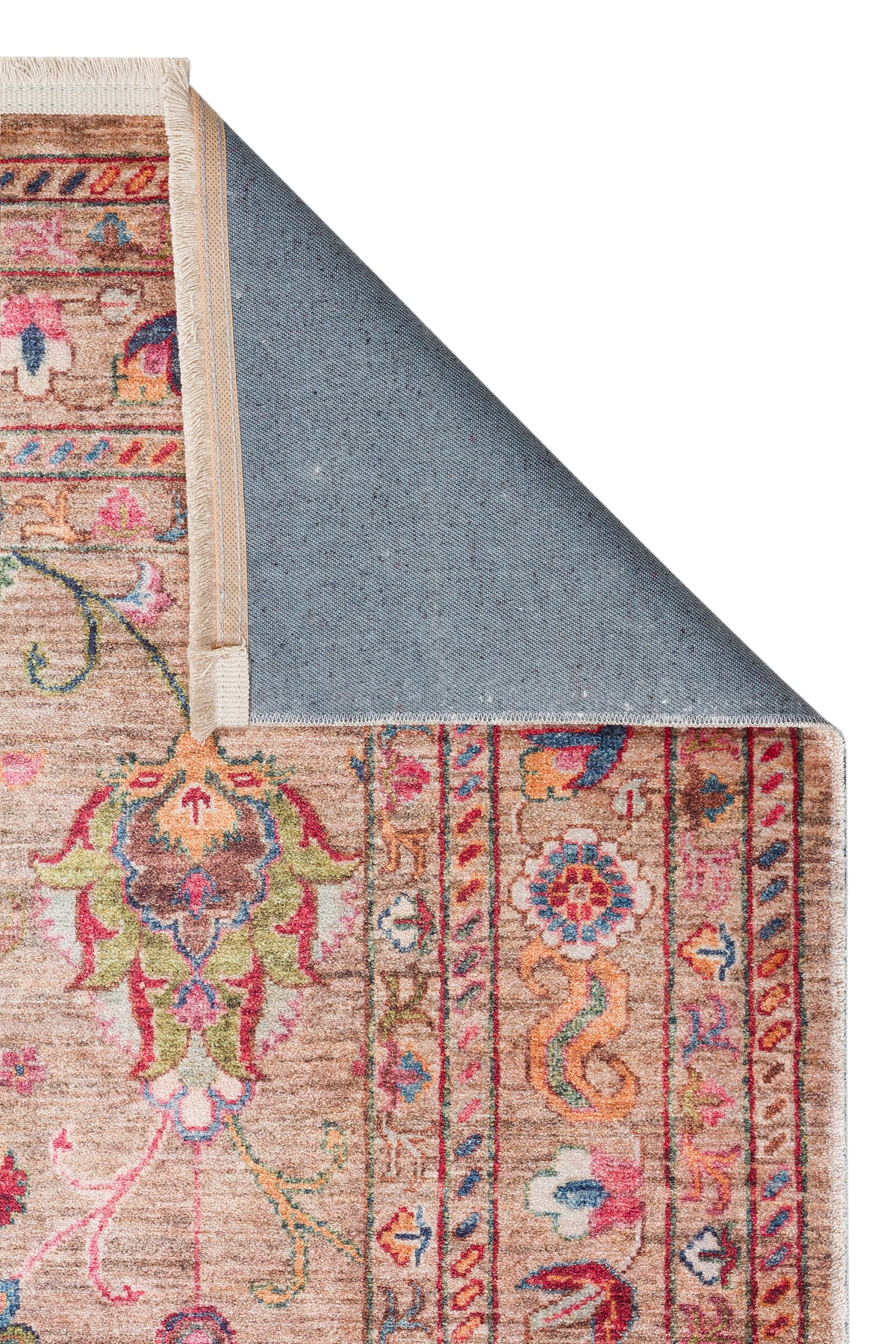 Afghan Chobi Beige Fawn Rug