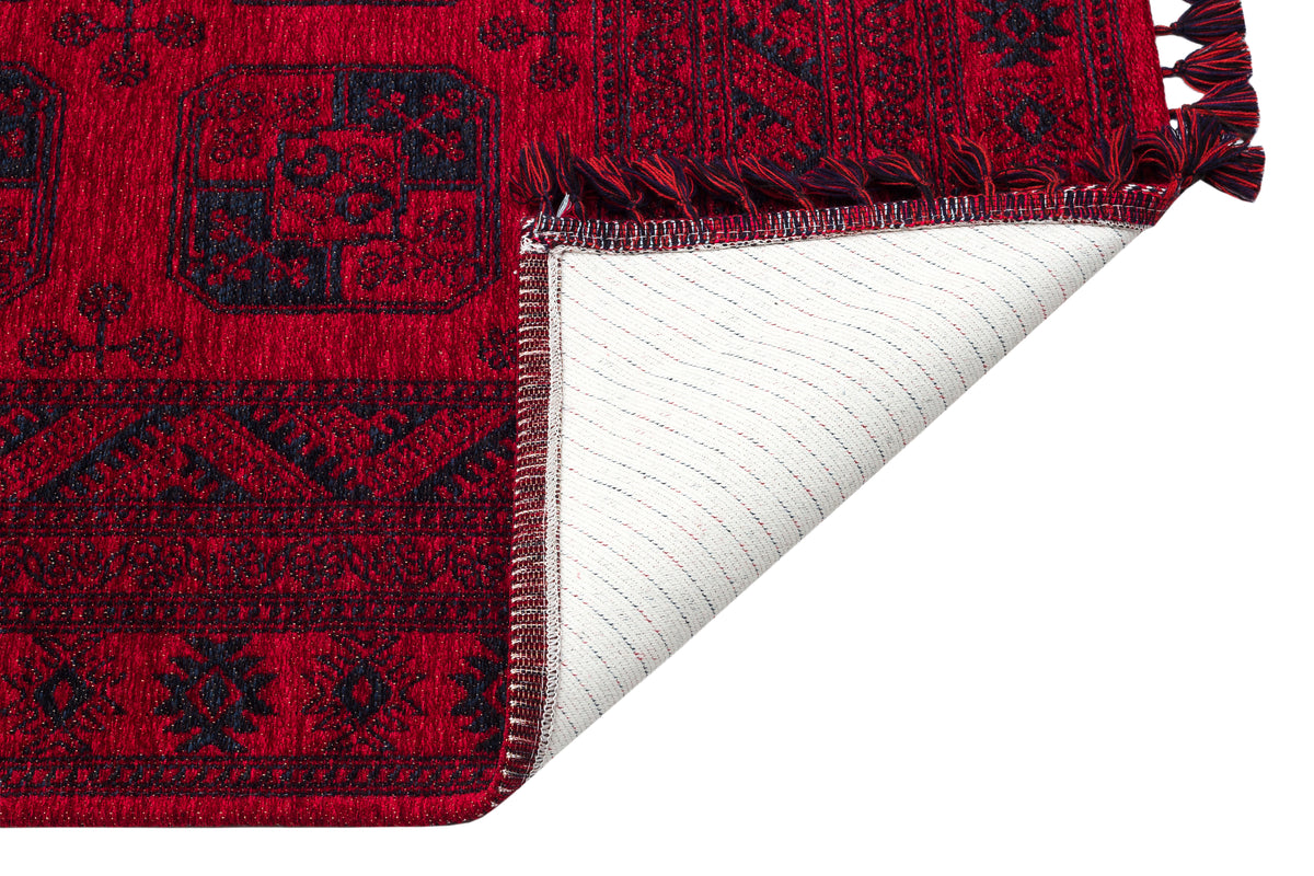 Red Afghan Khal Rug