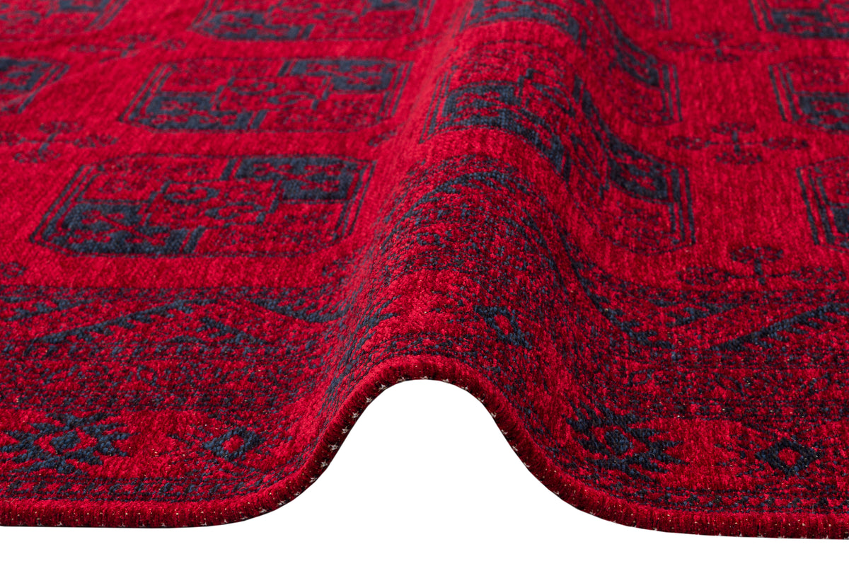 Red Afghan Khal Rug