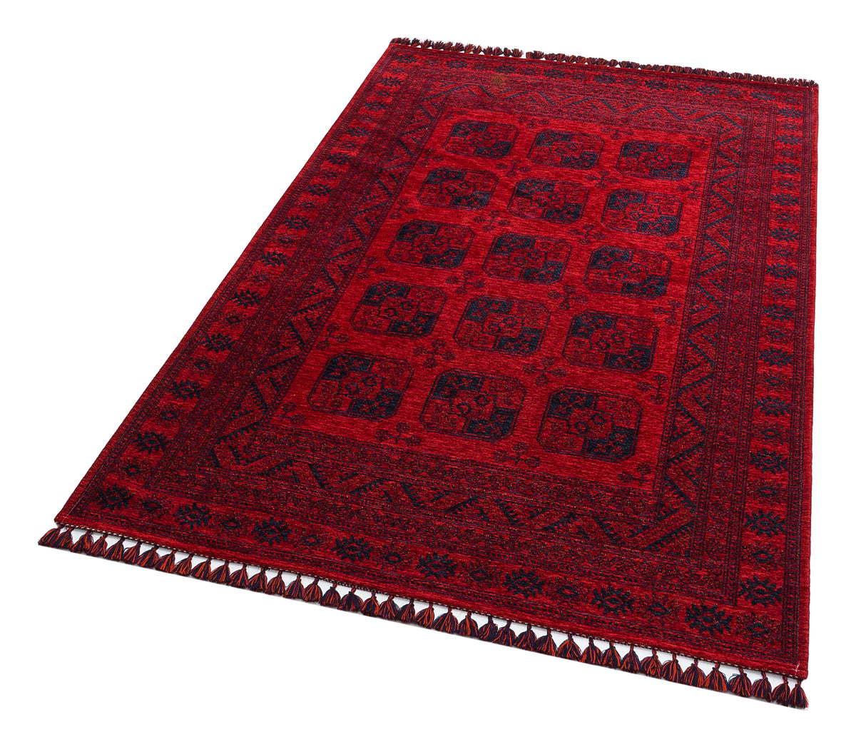 Red Afghan Khal Rug