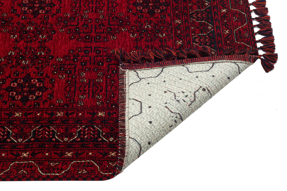 Red Afghan Khal Rug