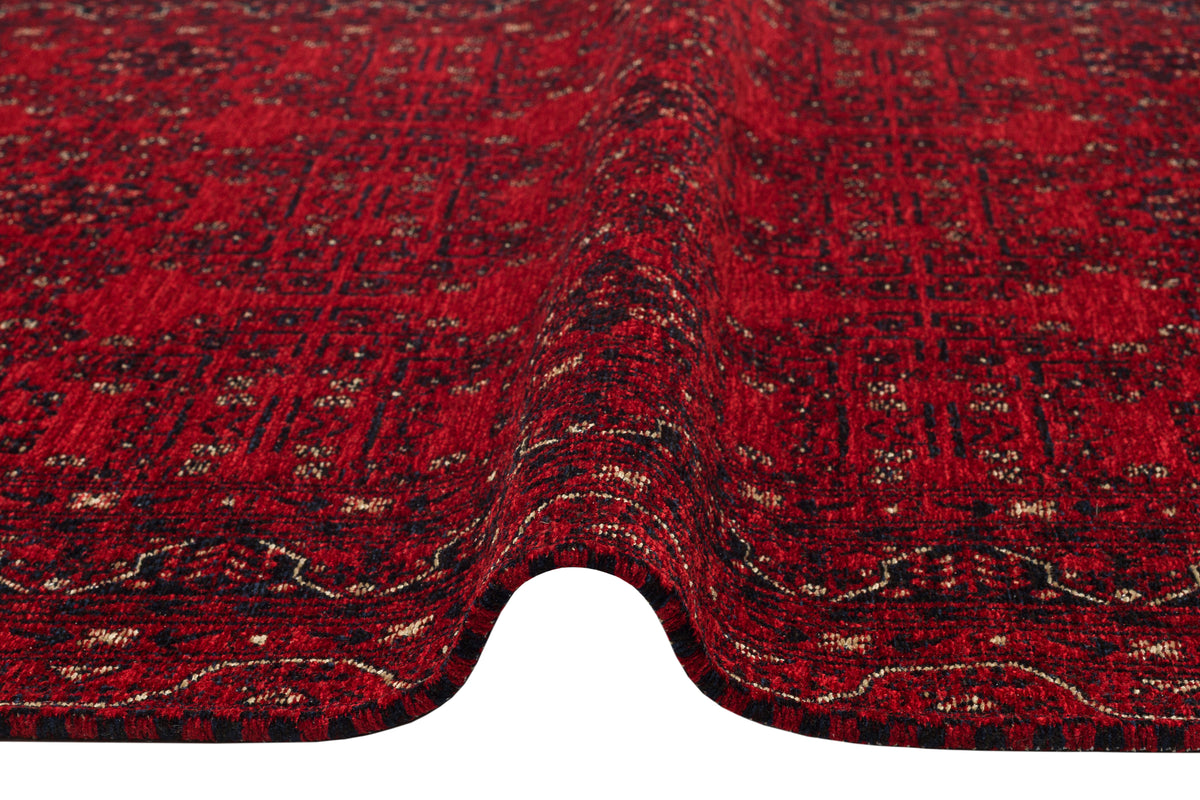 Red Afghan Khal Rug