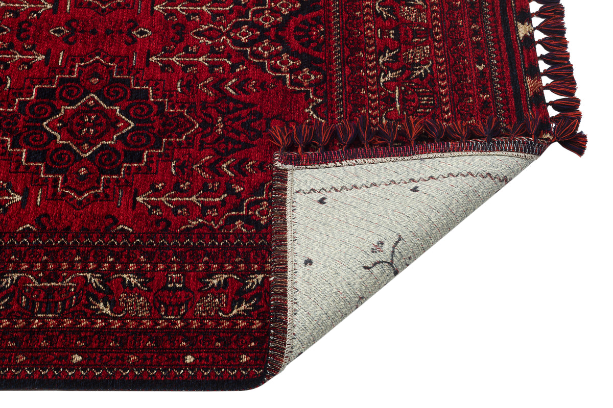 Red Afghan Khal Rug