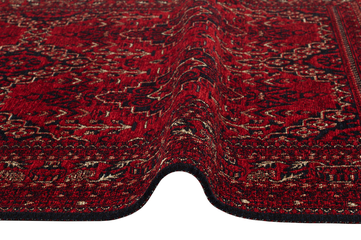 Red Afghan Khal Rug