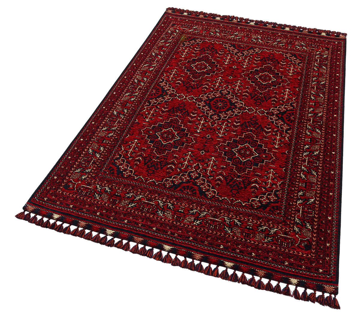 Red Afghan Khal Rug