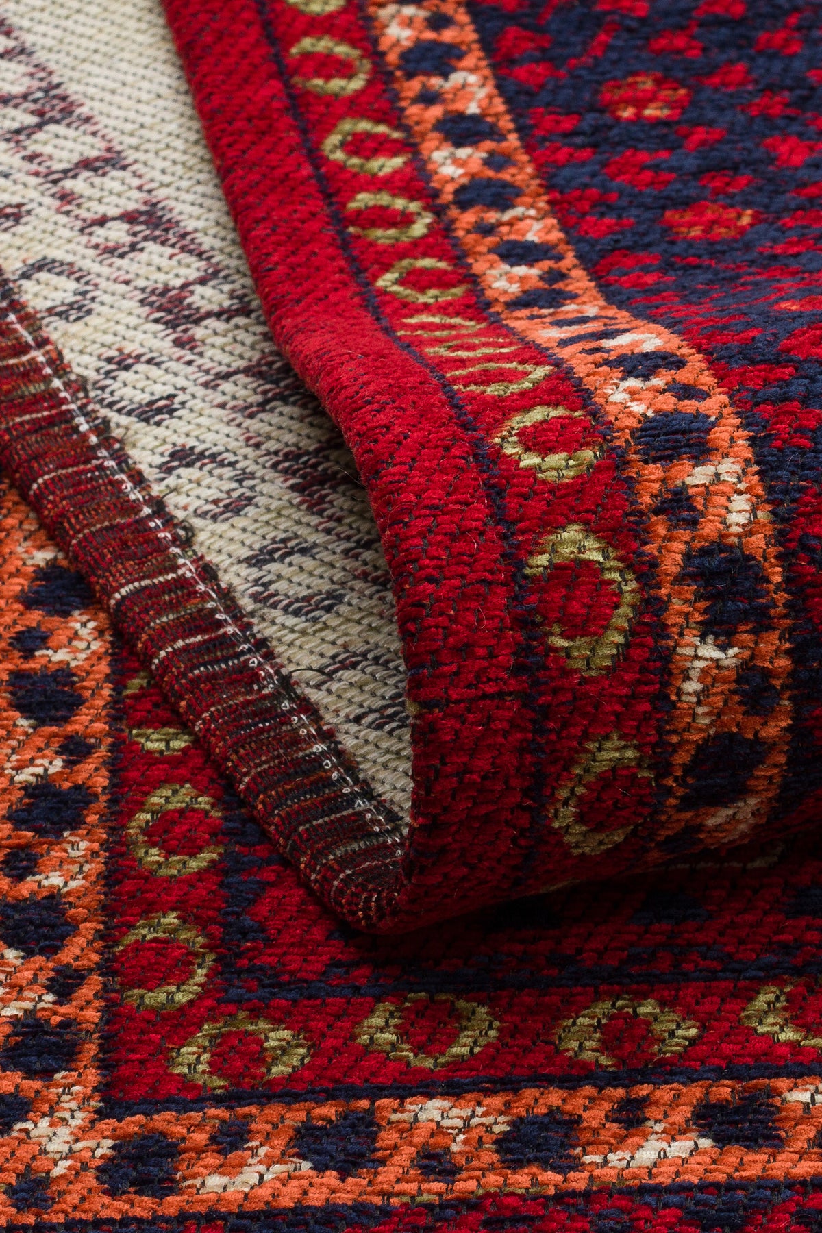 Red Afghan Khal Rug