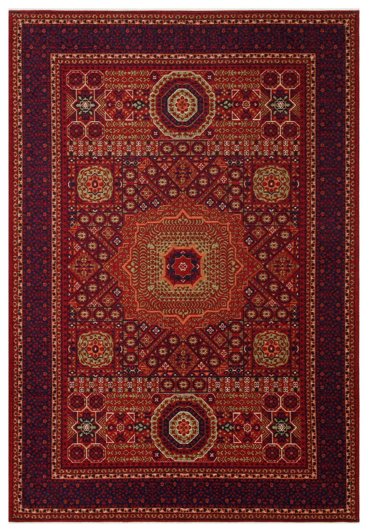 Red Afghan Khal Rug