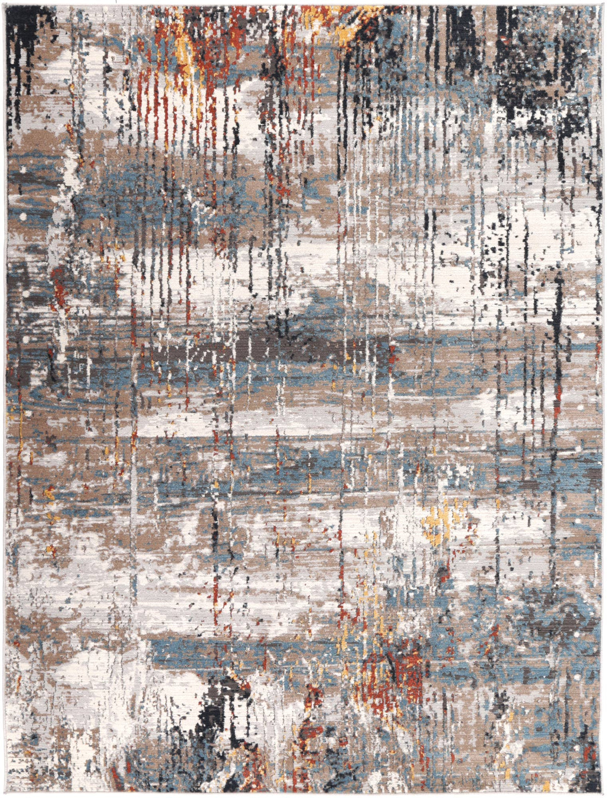 Havana Alquizar Abstract Beige &amp; Grey Rug