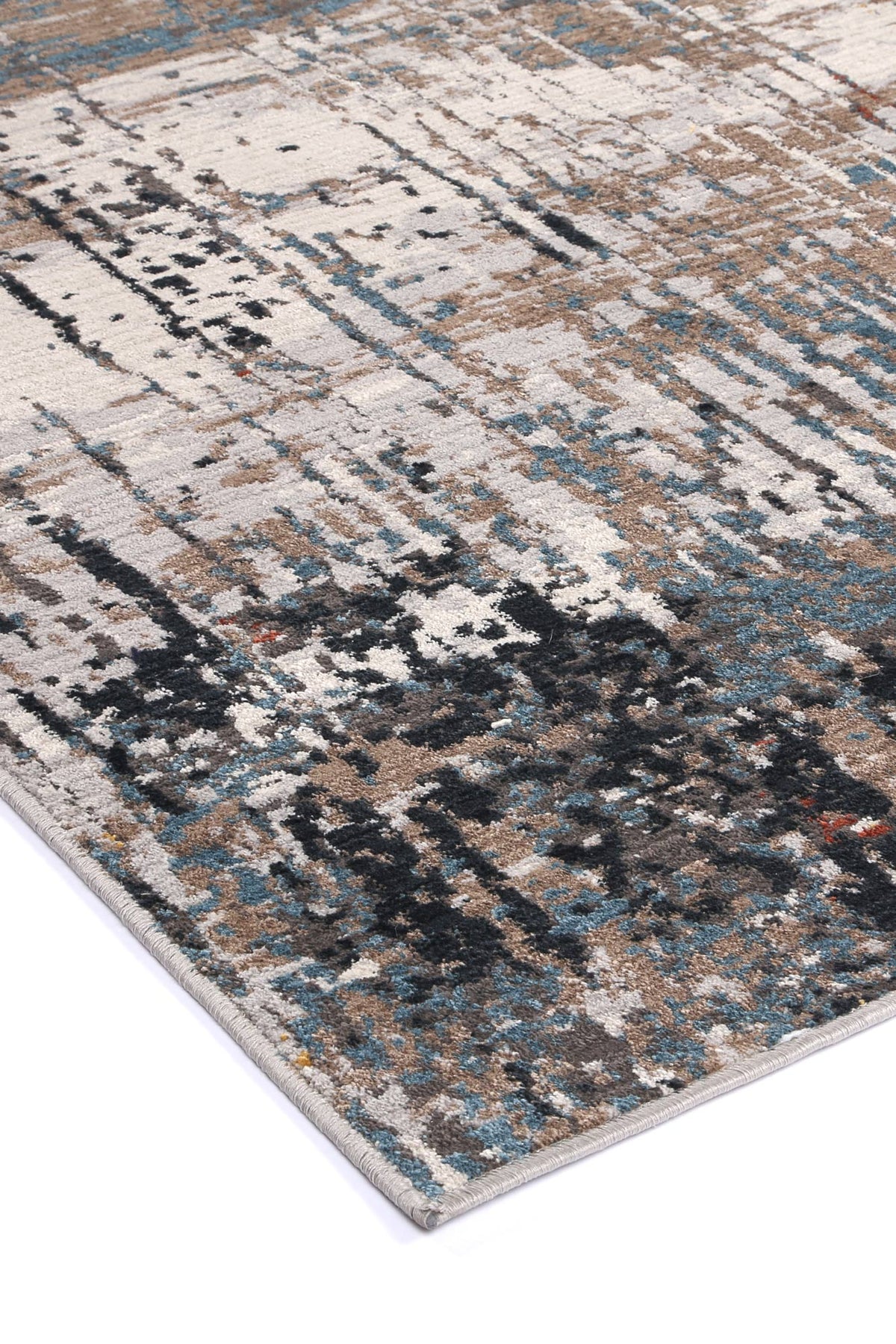 Havana Alquizar Abstract Beige &amp; Grey Rug