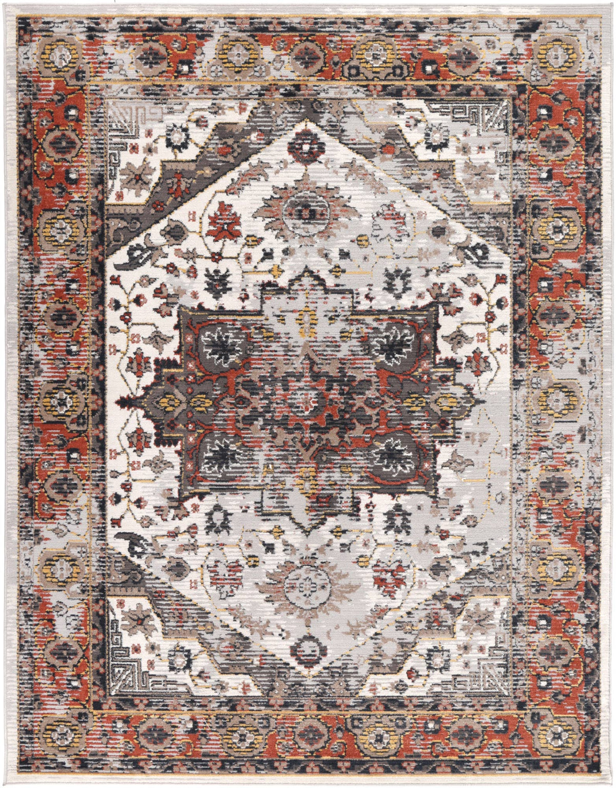 Havana Nazareno Transitional Grey &amp; Beige Rug
