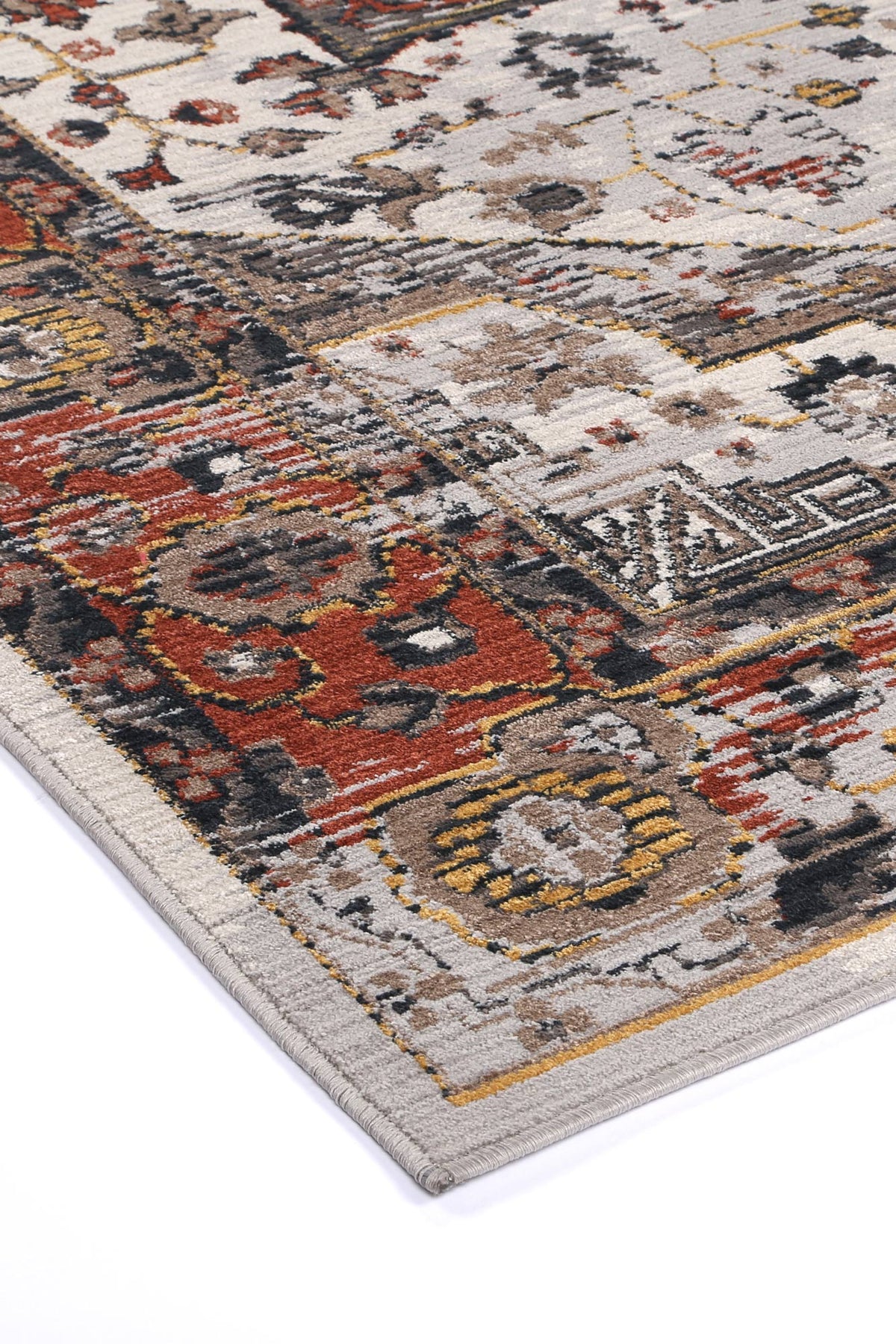 Havana Nazareno Transitional Grey &amp; Beige Rug