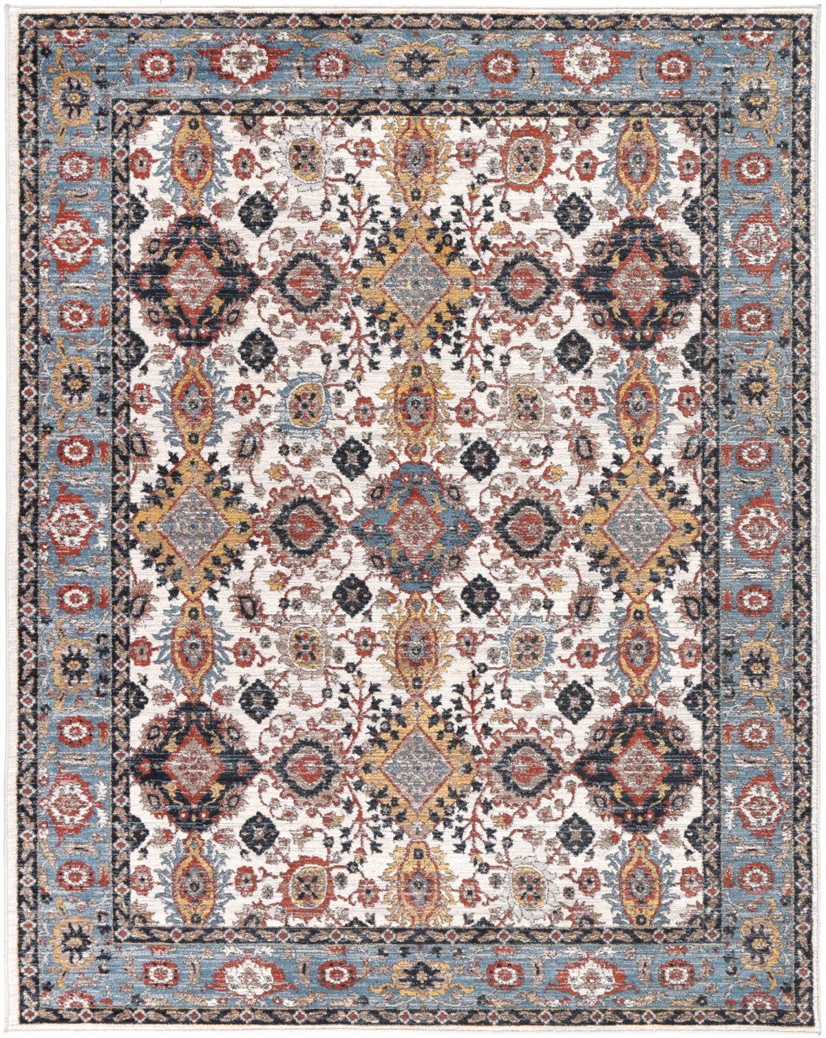 Havana Camacho Transitional Cream &amp; Grey Rug