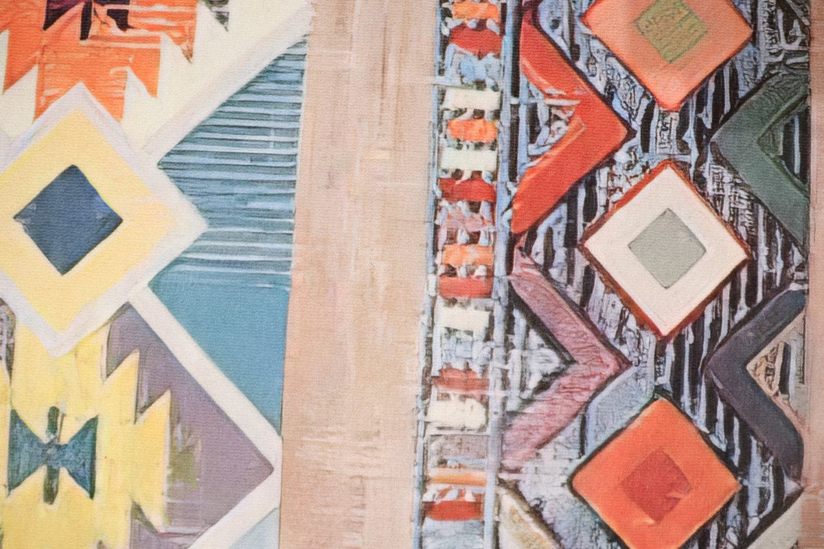 Mystique Multi Colour Tribal Kids Rug