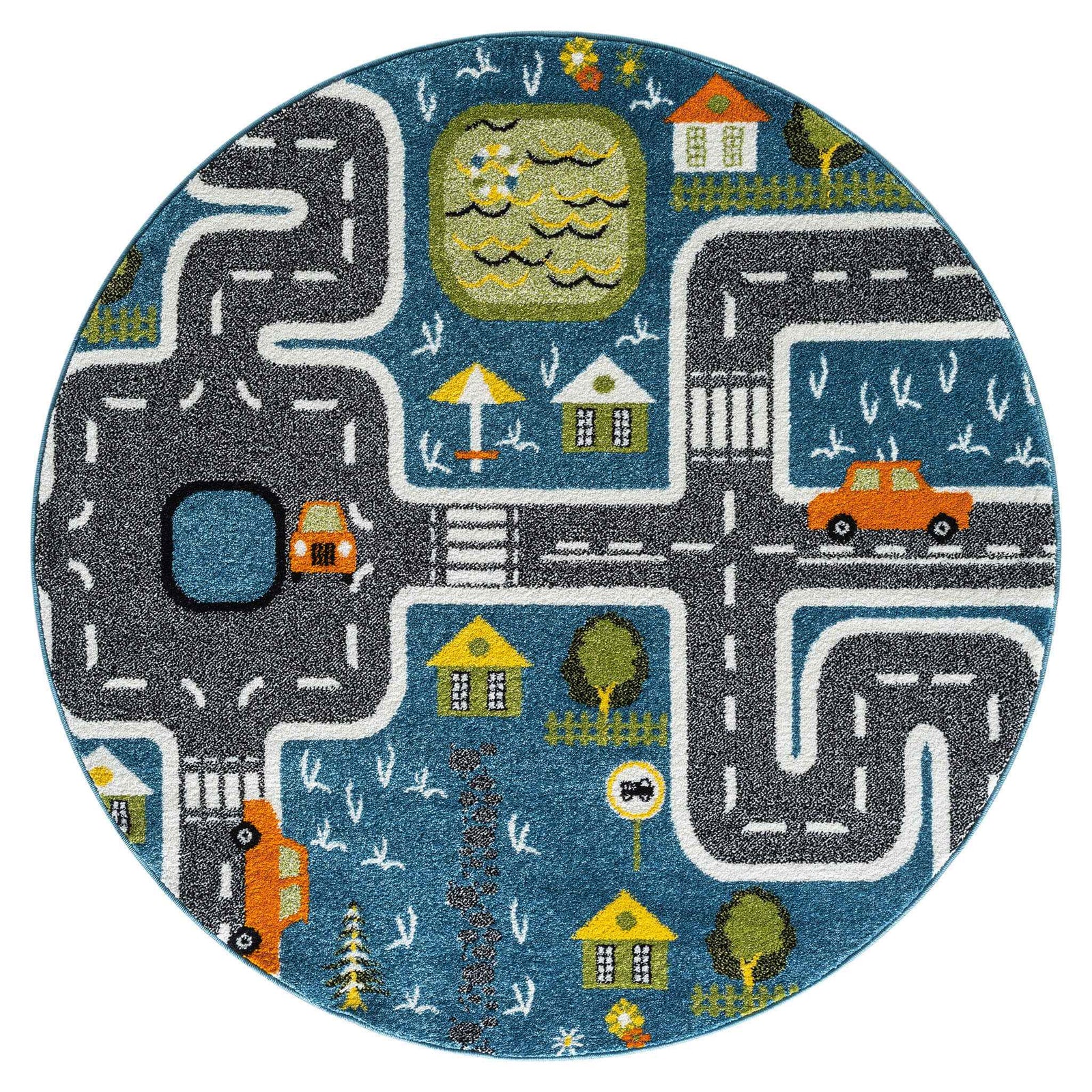 Kidsville 574 Blue Round
