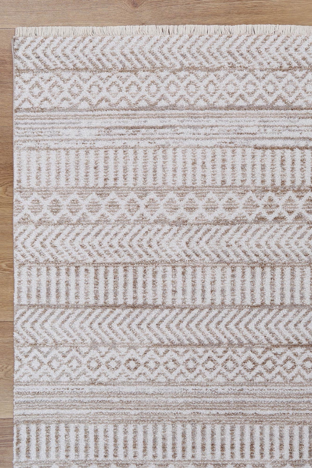 Maryland KermanBeige Tribal Soft Rug