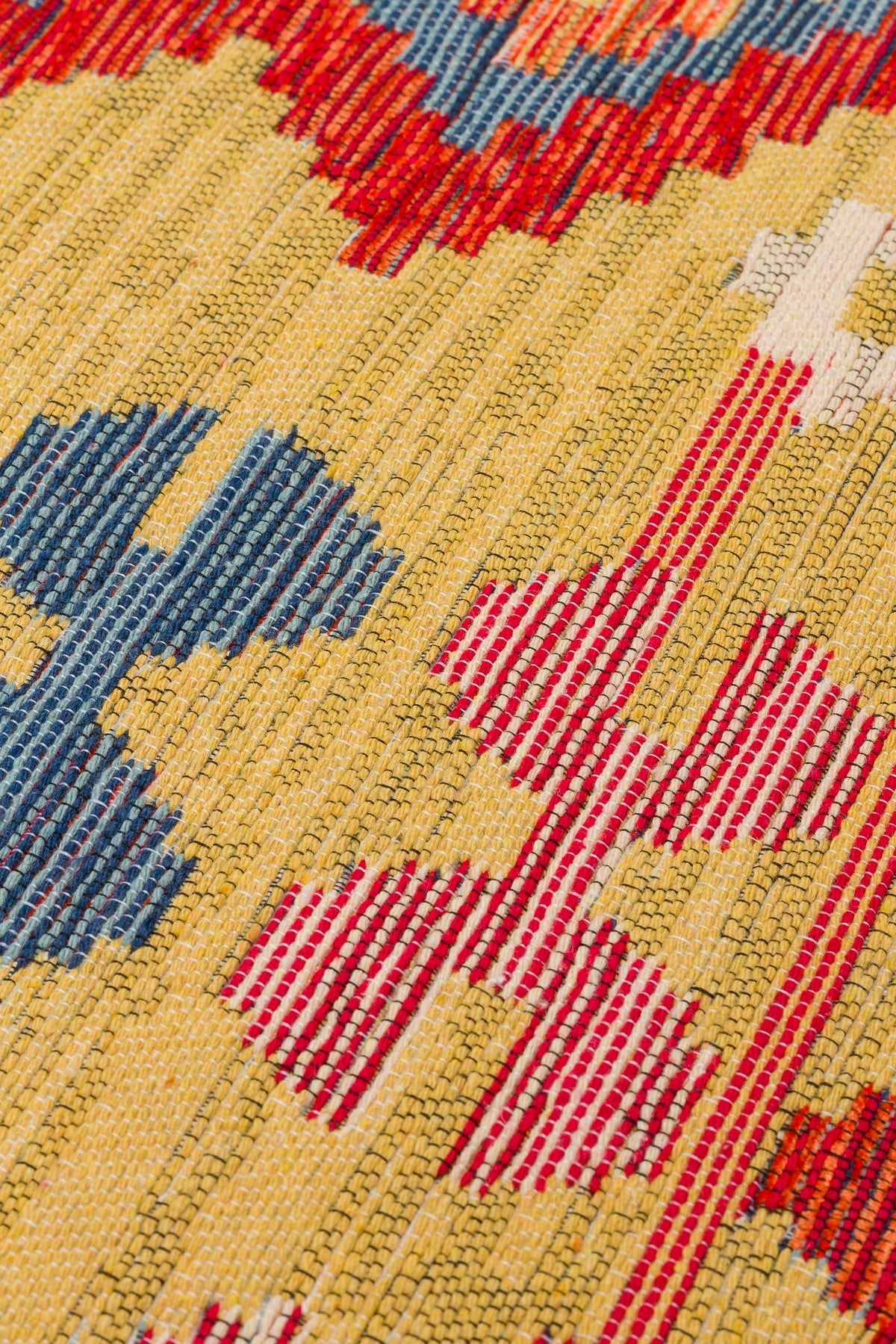 Reversible Multicolour Afghan Boho Kilim Rug
