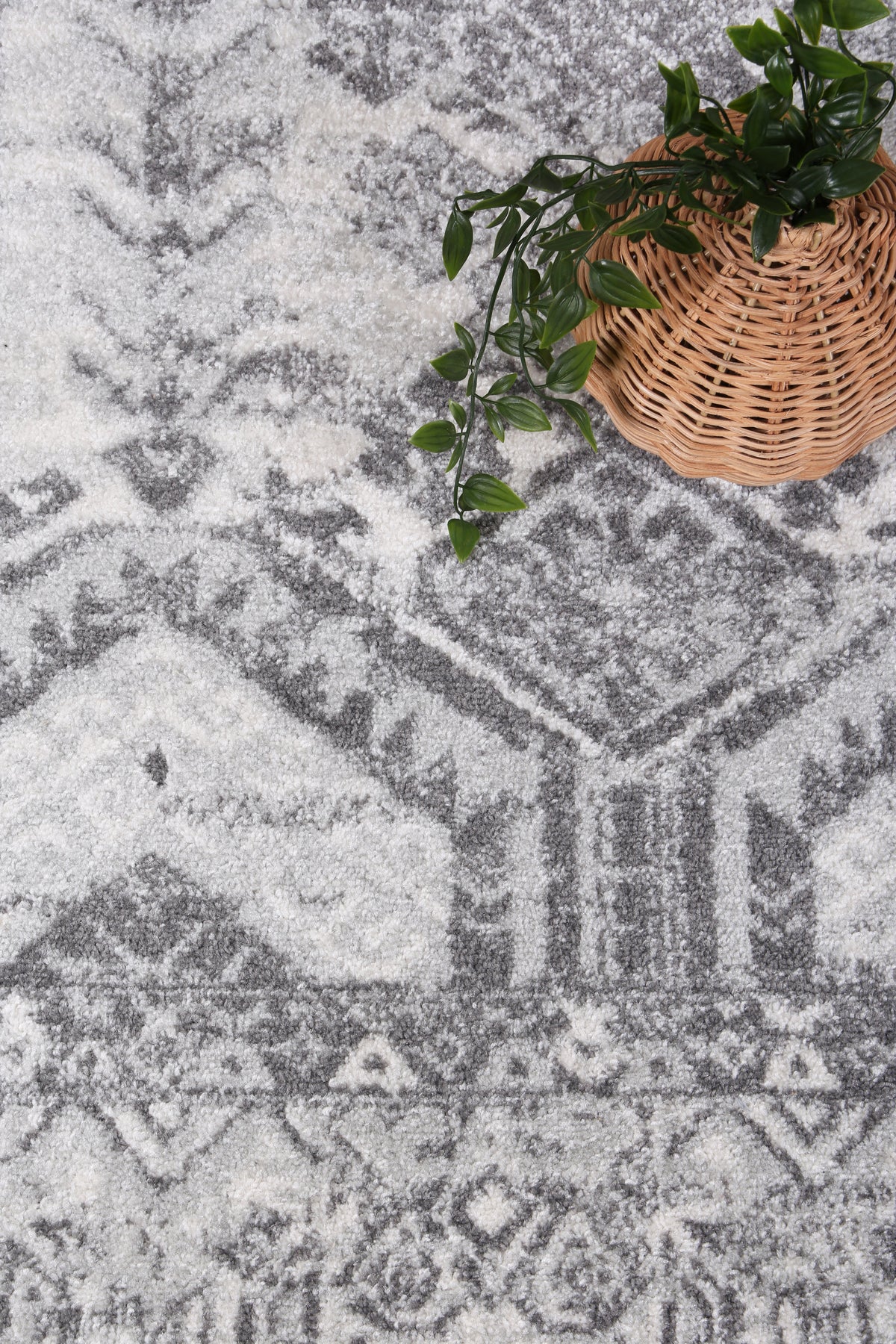 Provence Azure Cream &amp; Grey Rug