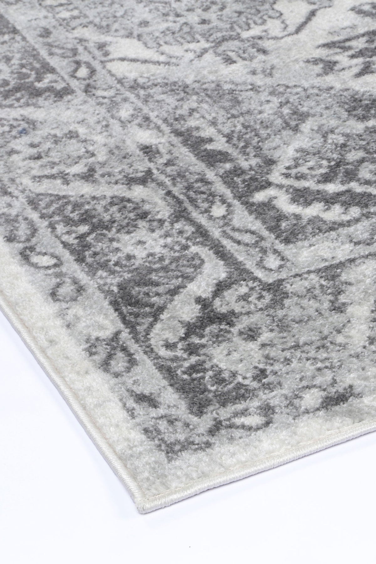 Provence Pau Cream &amp; Grey Traditional Rug