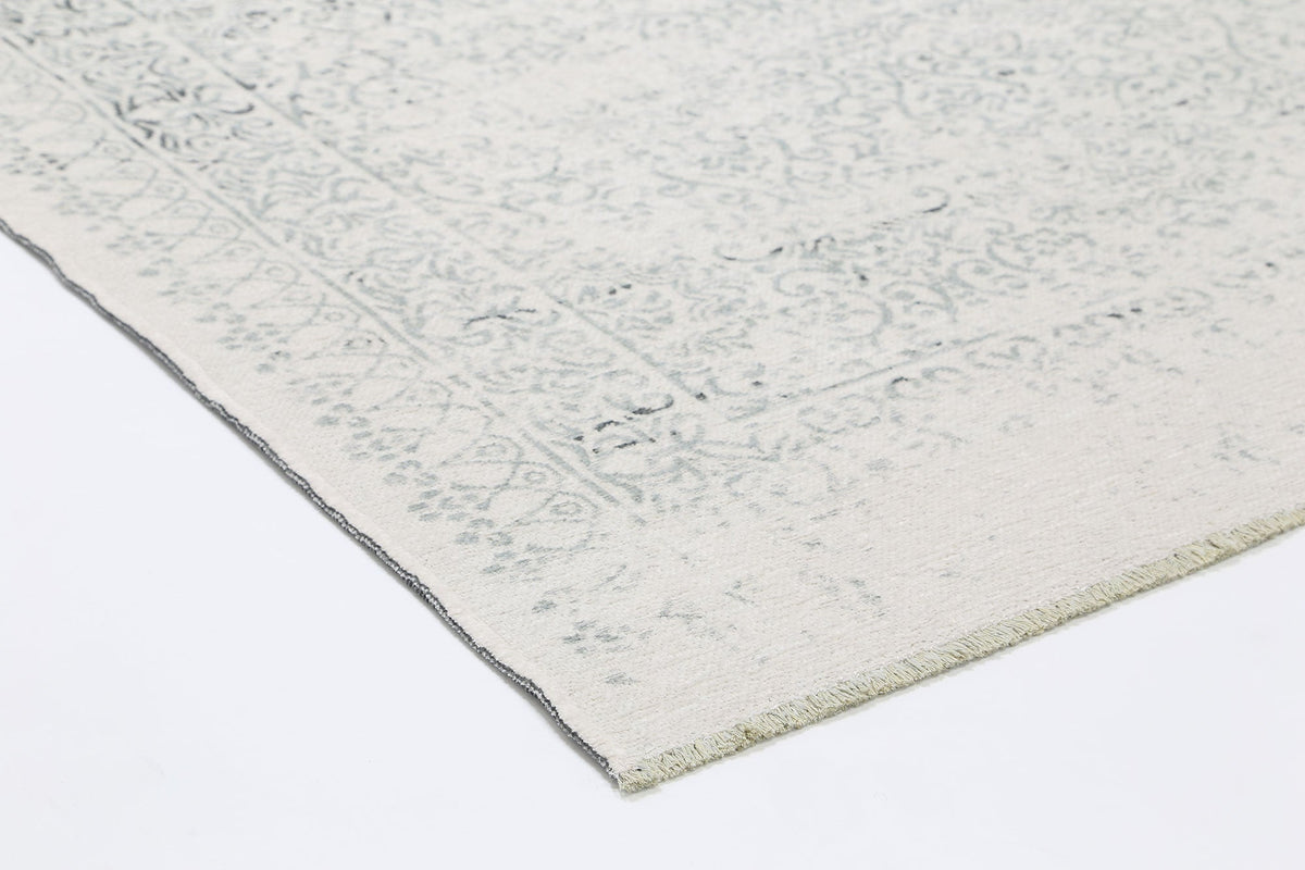 Rustic Homestead Grey &amp; Ivory Contemporary Rug