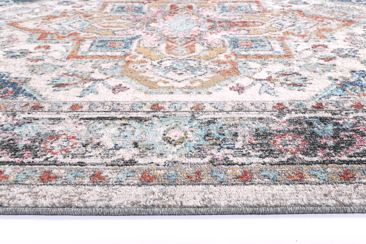 Salsa Yanet Ivory &amp; Multi Rug