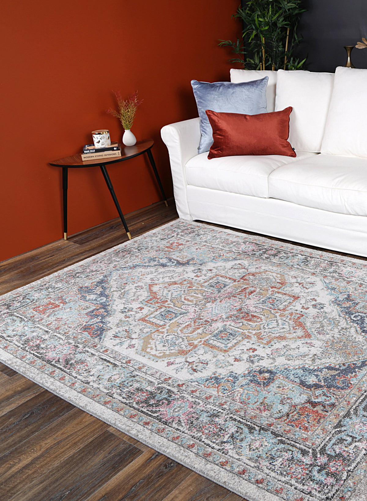 Salsa Yanet Ivory &amp; Multi Rug