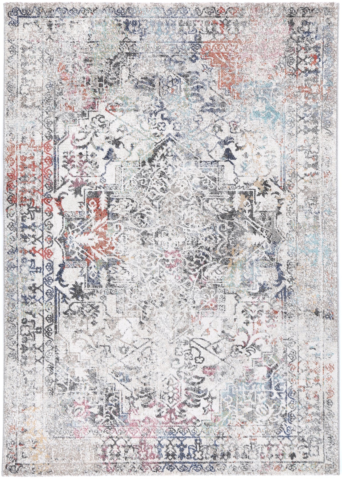 Salsa Maria Grey &amp; Multi Transitional Rug