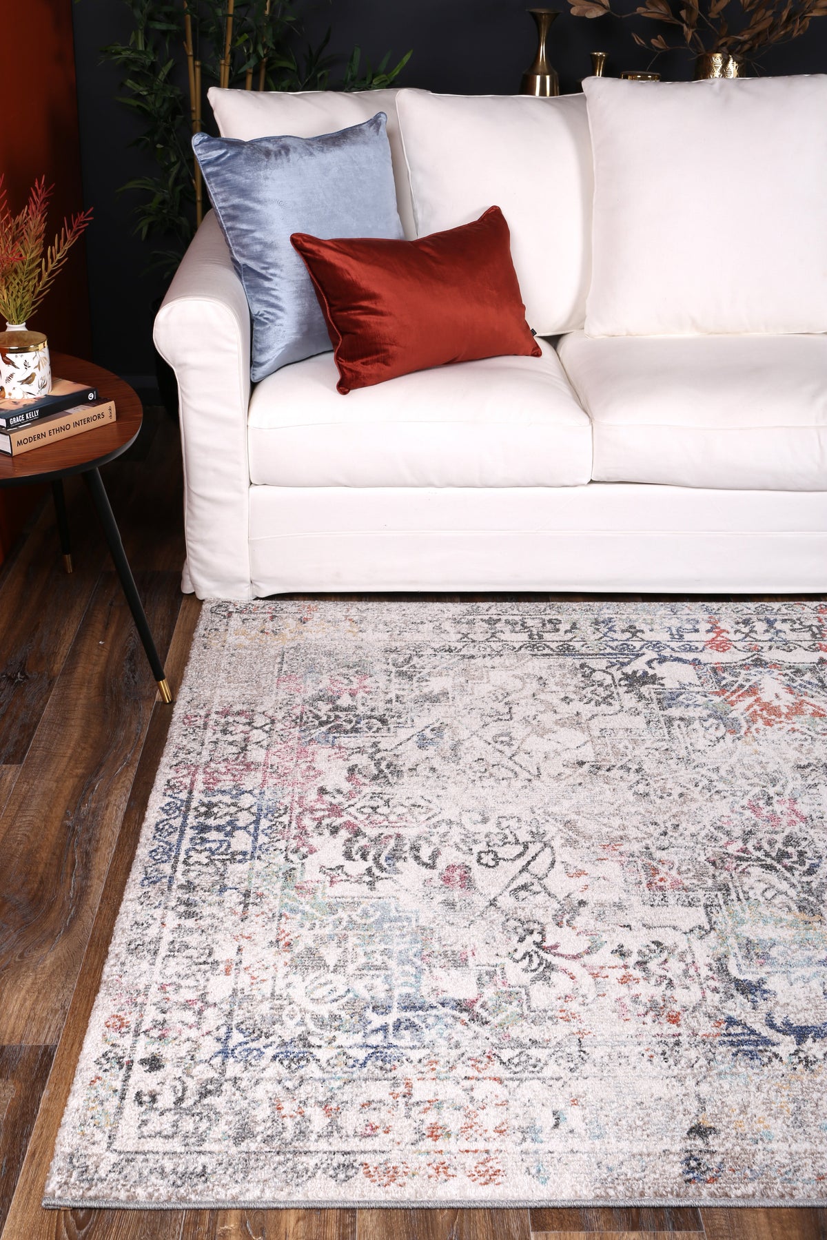 Salsa Maria Grey &amp; Multi Transitional Rug