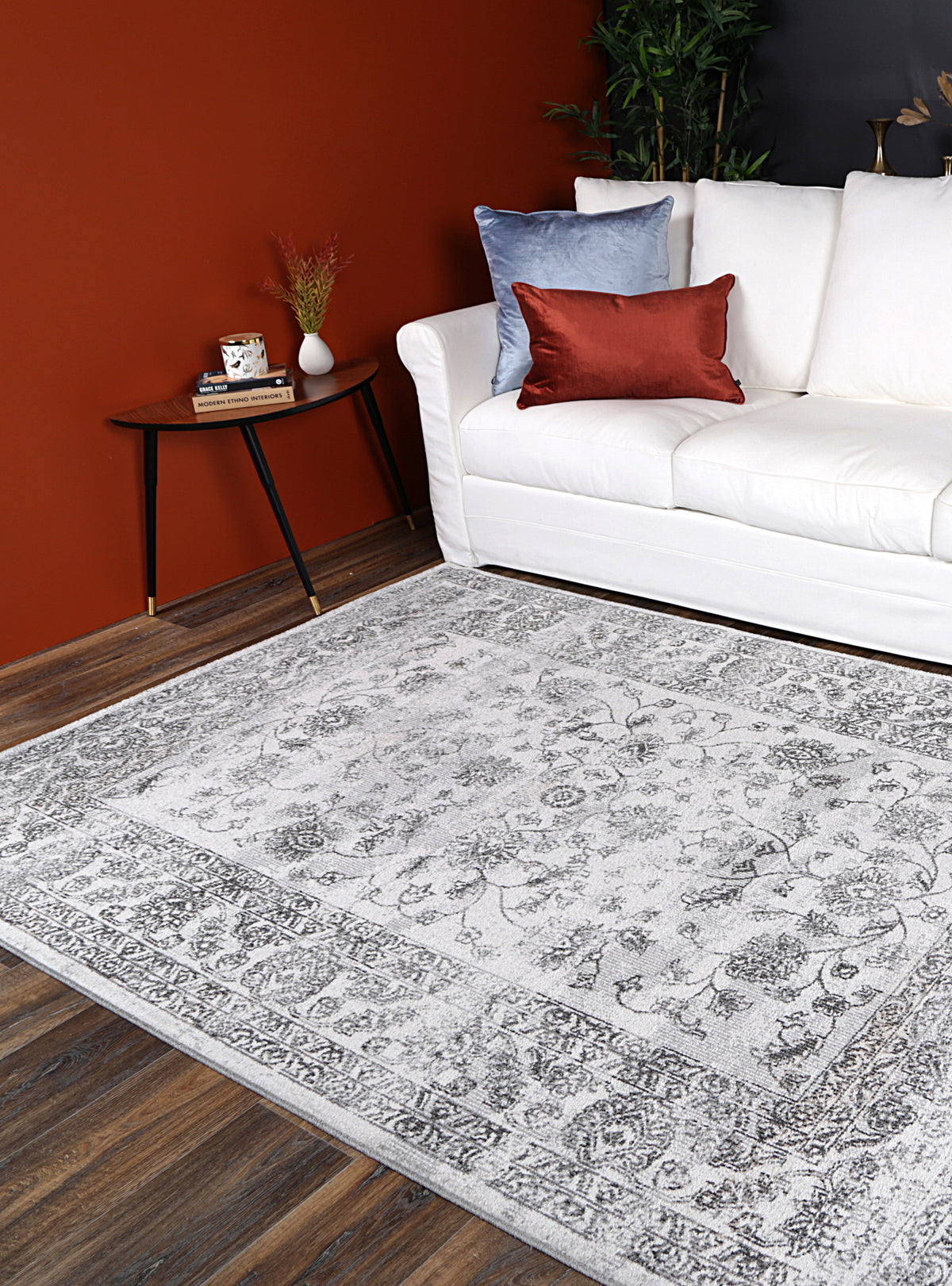 Salsa Serena Grey &amp; Ivory Rug