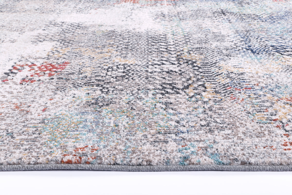 Salsa Ernesto Grey &amp; Terracotta Tribal Rug