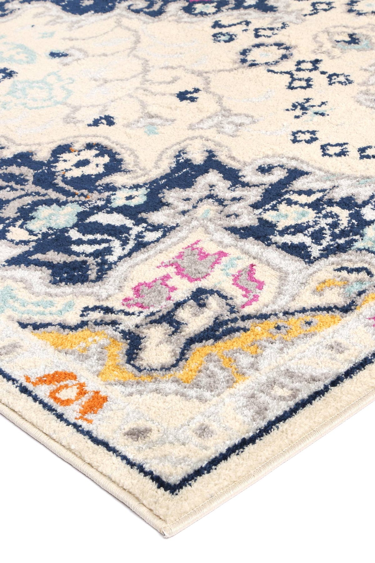 Sicily Acate Ivory &amp; Multi Transitional Rug