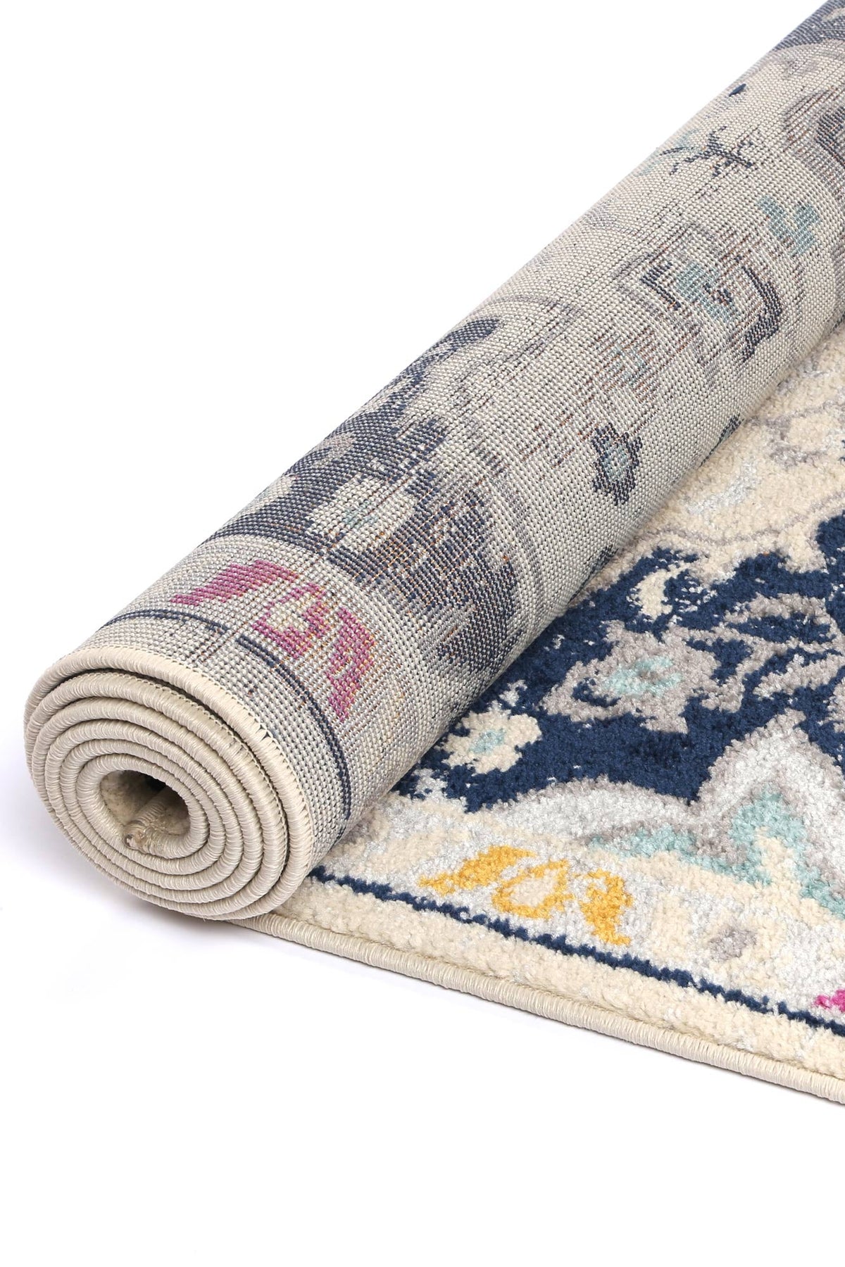 Sicily Acate Ivory &amp; Multi Transitional Rug