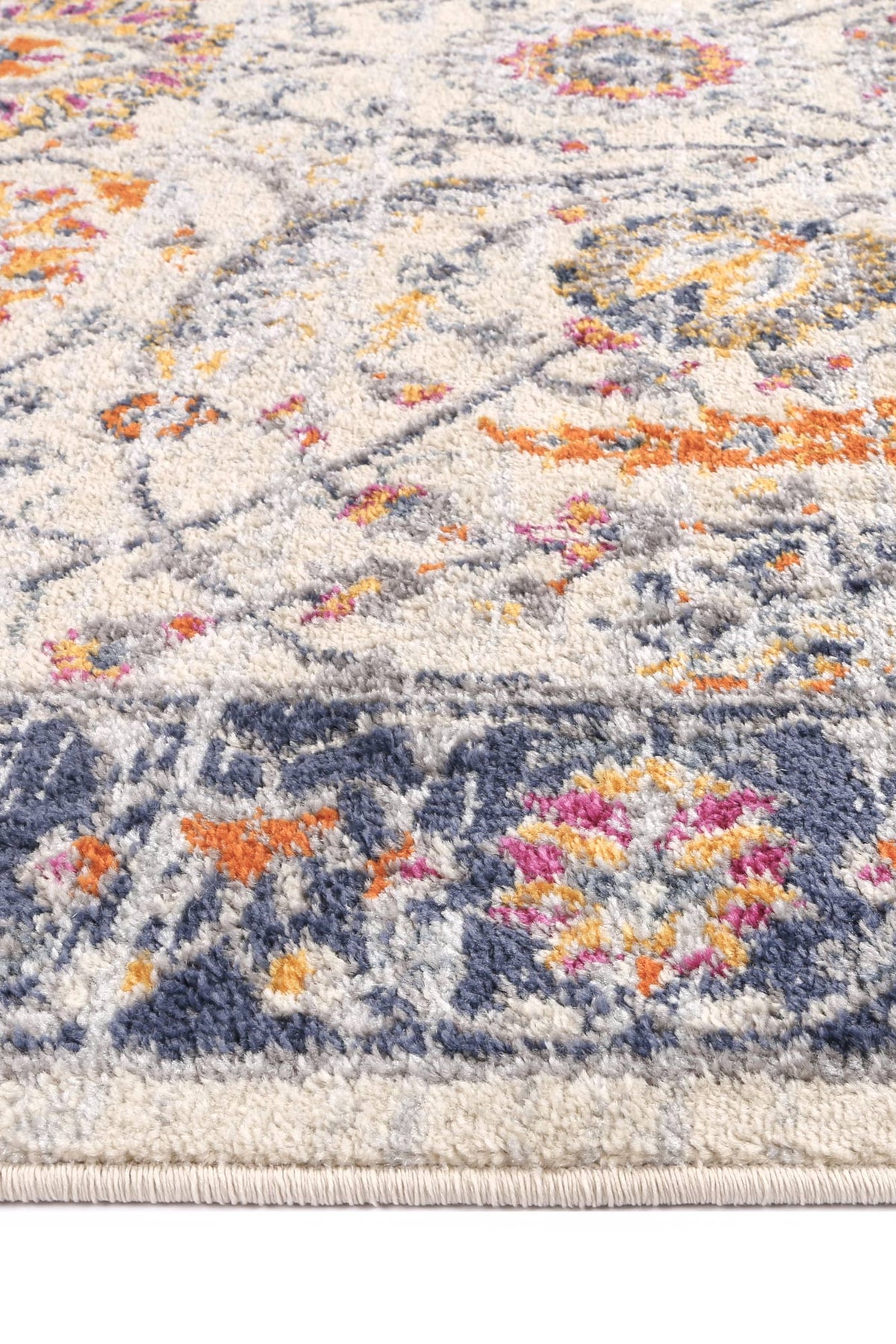 Sicily Mortilli Blue &amp; Yellow Transitional Rug