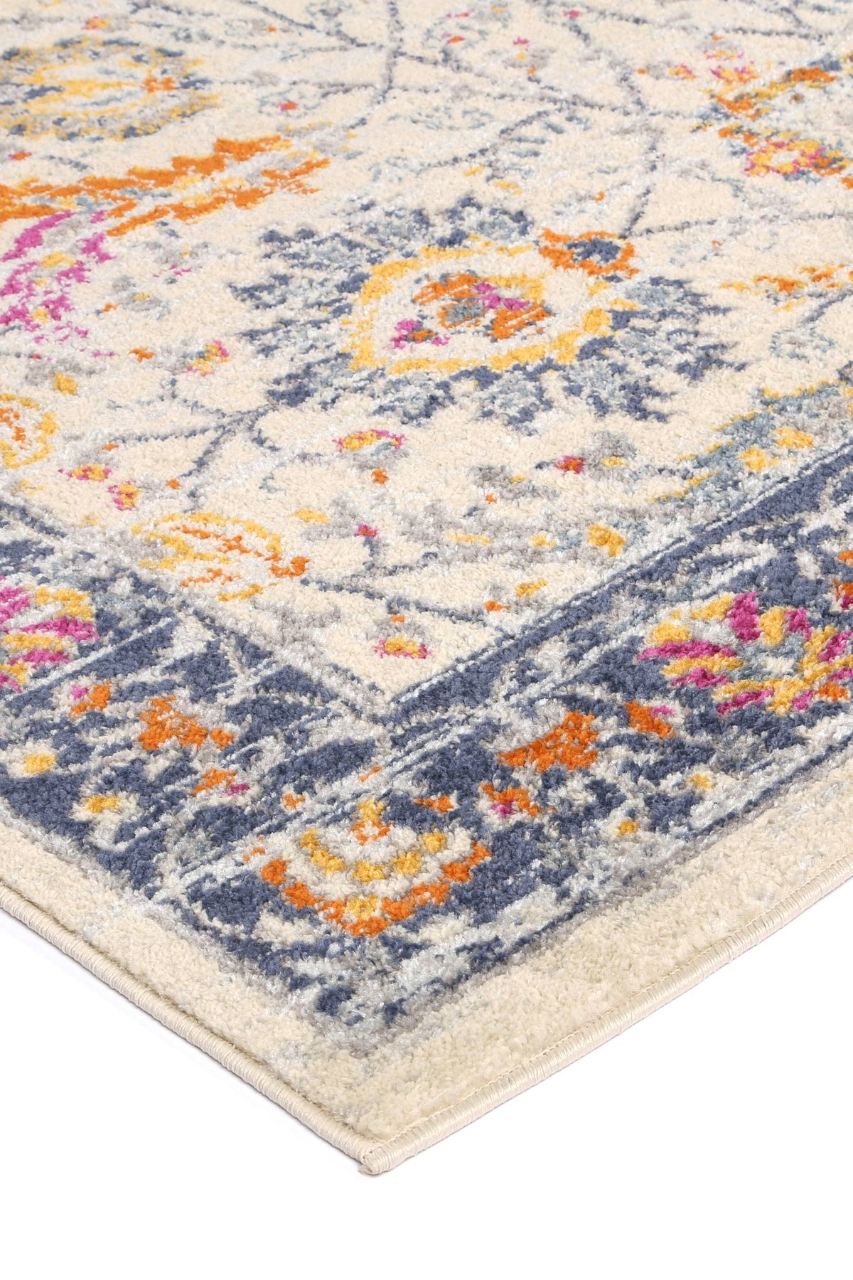Sicily Mortilli Blue &amp; Yellow Transitional Rug