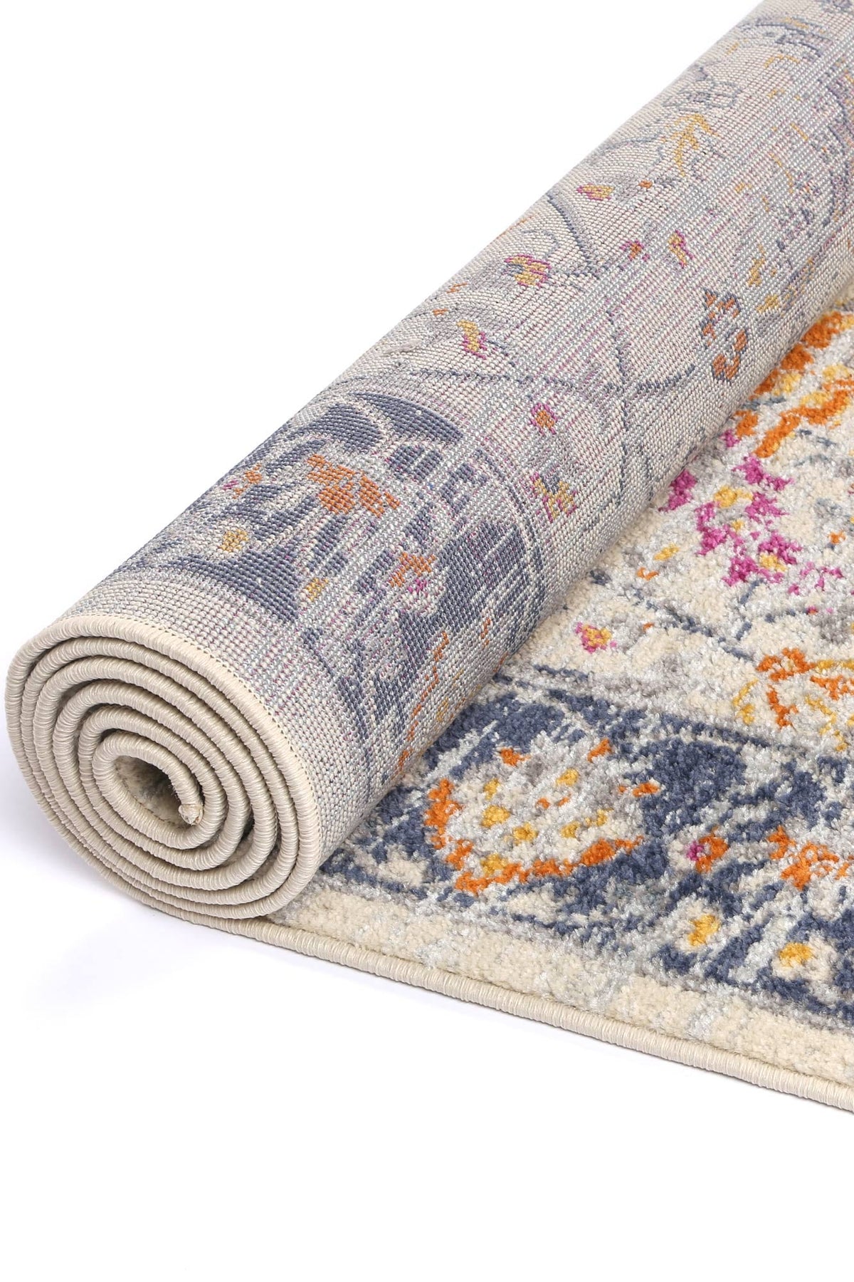 Sicily Mortilli Blue &amp; Yellow Transitional Rug