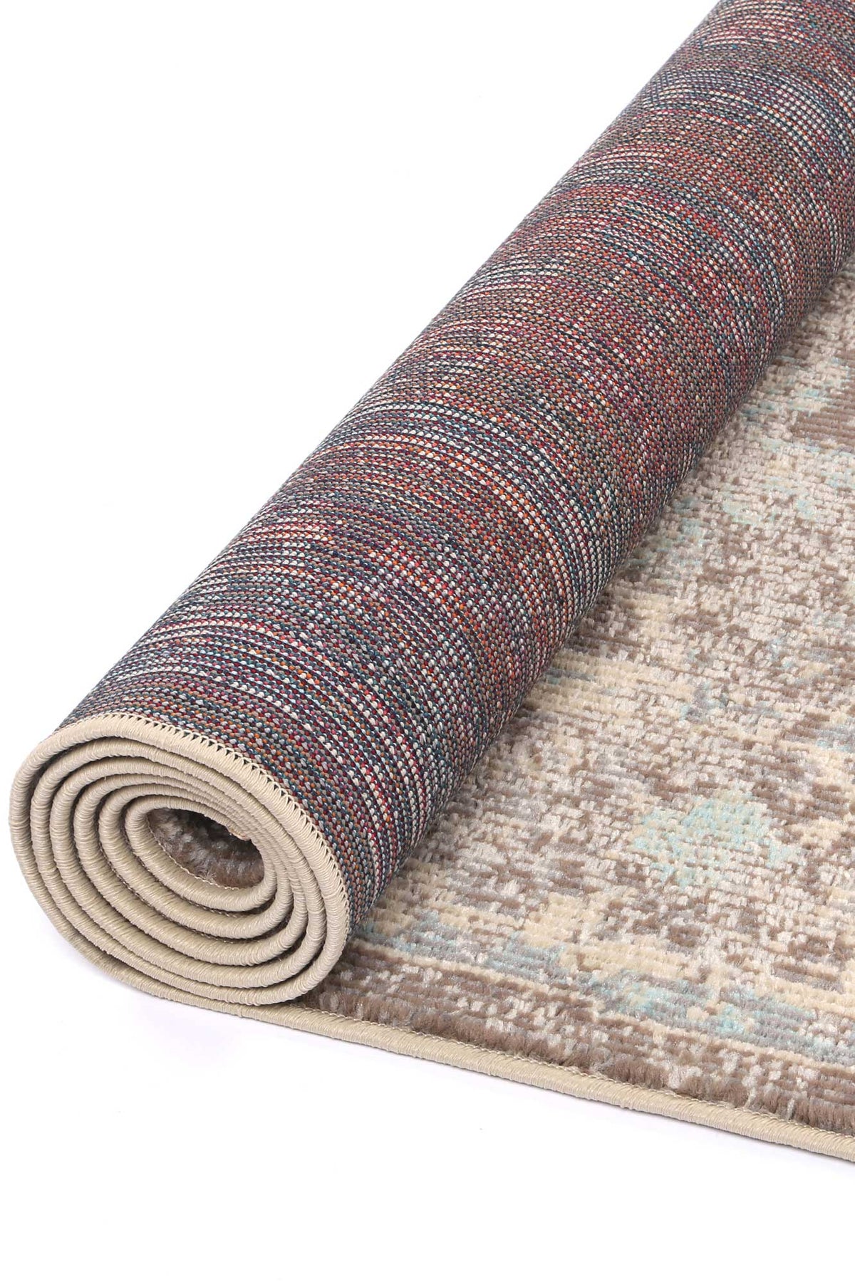 Tulin Homely Cream &amp; Beige Transitional Rug