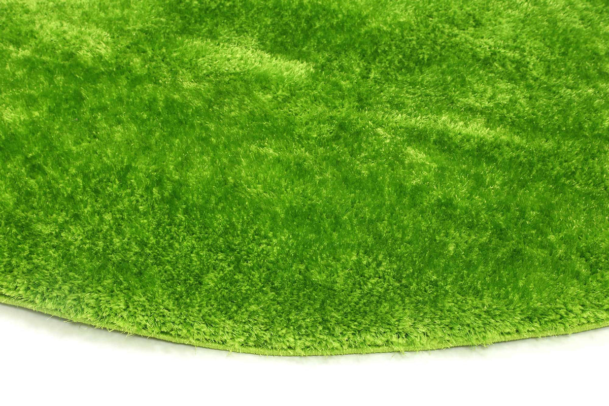 Puffy Soft Shaggy Grass Green