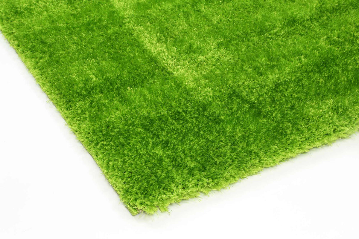 Puffy Soft Shaggy Grass Green