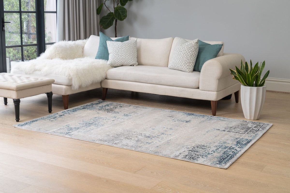 Celine Subtle Blue / Grey Rug