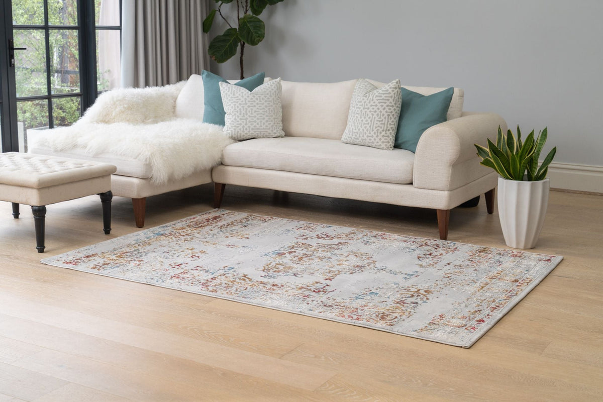 Celine Distressed Multi Colour Rug