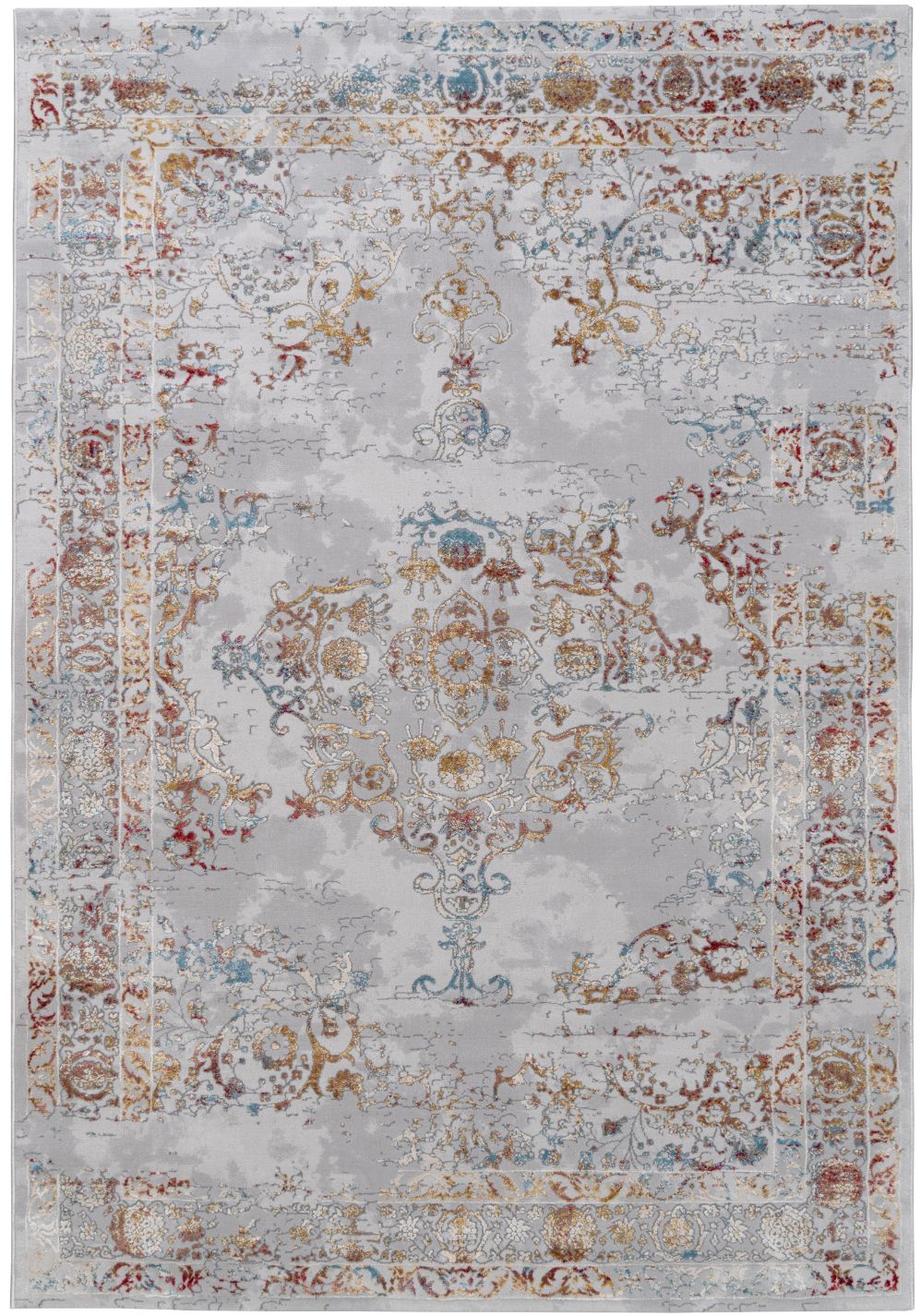 Celine Distressed Multi Colour Rug