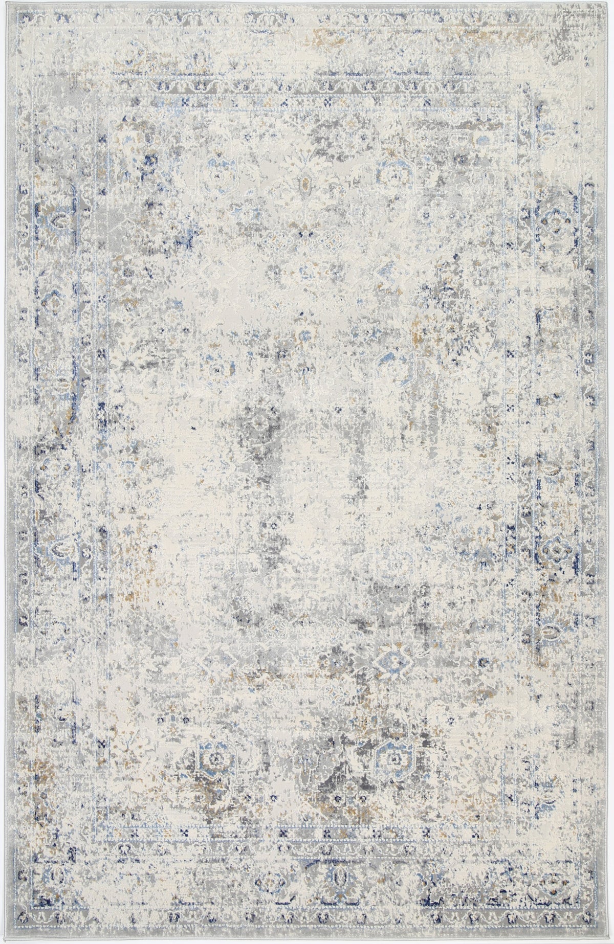 Artistry Marianne Abstract Blue Rug