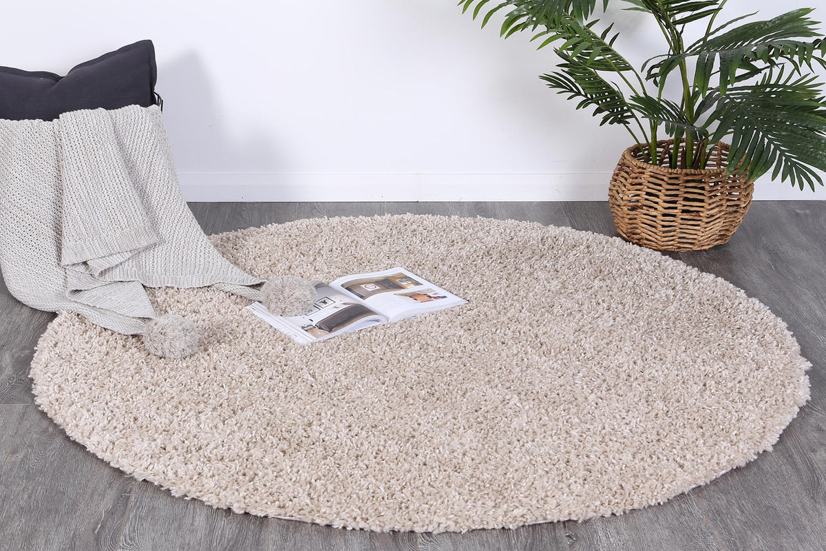 Alpine Shaggy Beige Rug